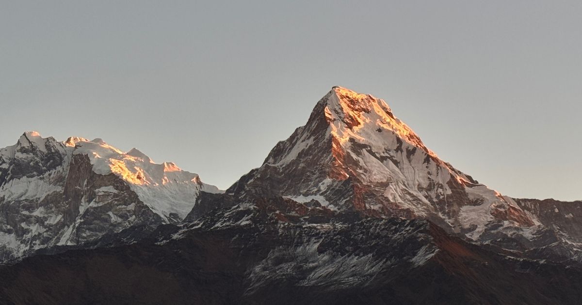 view from poon hill